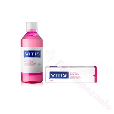 VITIS ENCIAS PACK COLUTORIO 500 ML. + PASTA 100 ML.