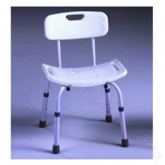 SILLA DUCHA ORTOPEDIA CON RESPALDO SAMBA AD537A