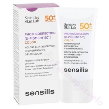 SENSILIS PHOTOCORRECTION D-PIGMENT 50+ COLOR 1 ENVASE 40 ml