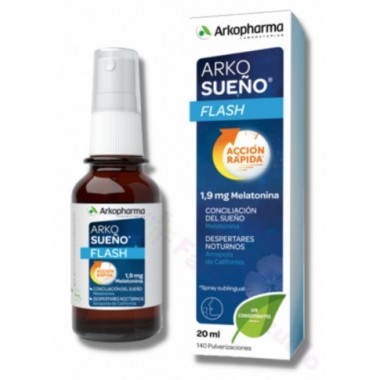 ARKORELAX SUE&Ntilde;O FLASH SPRAY SUBLINGUAL