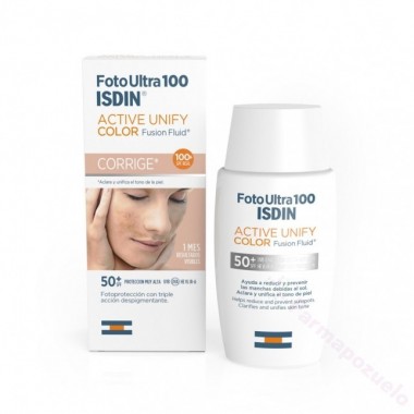 FOTOP ISDIN ULTRA COLOR ACTIVE UNIFY FUSION FLUID 50 ML