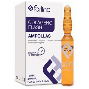 FARLINE AMPOLLAS COLAGENO FLASH 1 AMPOLLA 2 ml